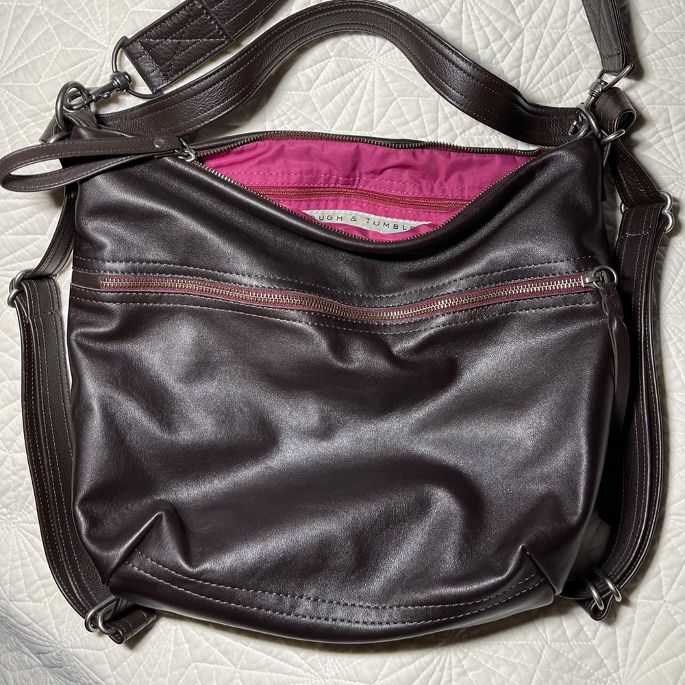 Rough & Tumble Medium Single Reverse Zip Hobo